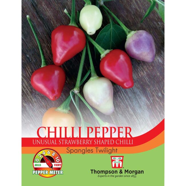 THOMPSON & MORGAN - PEPPER CHILLI SPANGLES TWILIGHT SEEDS