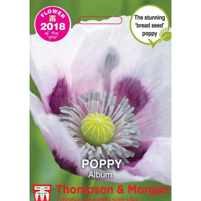 THOMPSON & MORGAN - POPPY ALBUM SEEDS