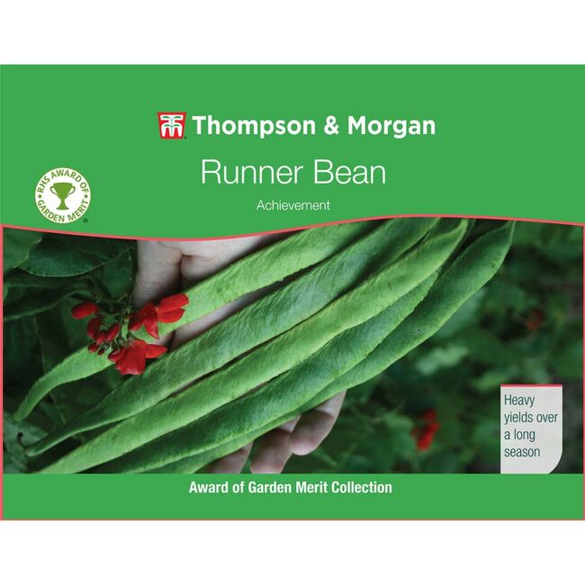 THOMPSON & MORGAN - RUNNER BEAN ACHIEVEMENT