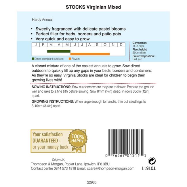 THOMPSON & MORGAN - STOCKS VIRGINIA MIXED - Image 2