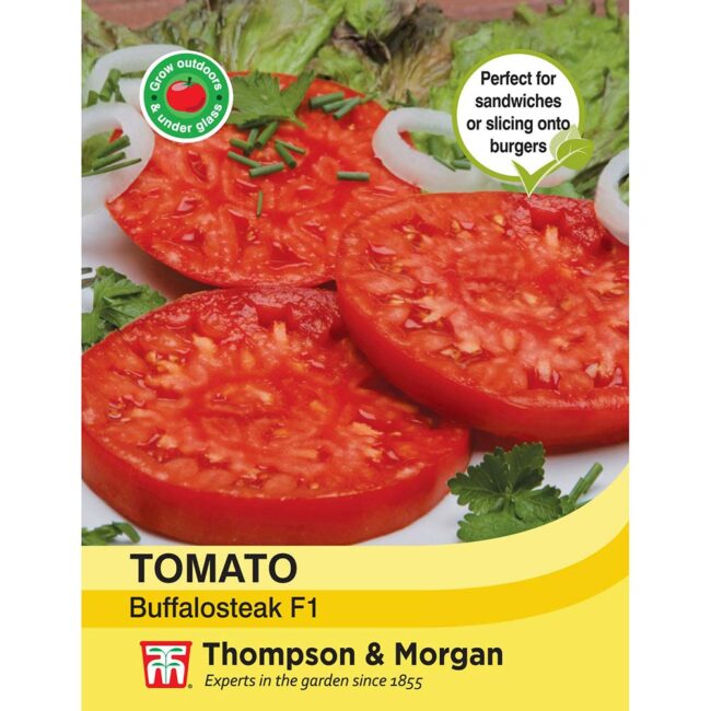 THOMPSON & MORGAN - TOMATO BUFFALOSTEAK F1 HYBRID SEEDS