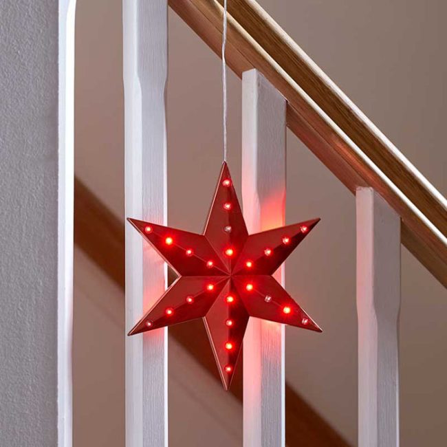 THREE KINGS LED SHOOTING STAR RUBY