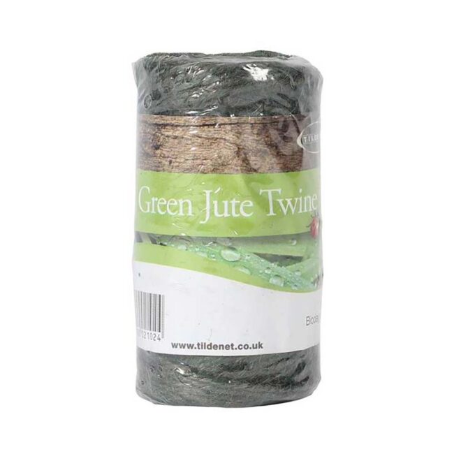 TILDENET JUTE TWINE BIODEGRADABLE GREEN - Image 2