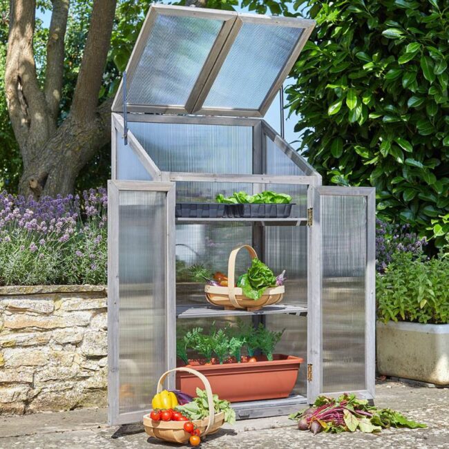 SMART GARDEN TIMBER GRO-ZONE MAX GREY
