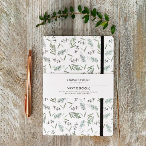 TOASTED CRUMPET A5 NOTEBOOK EUCALYPTUS