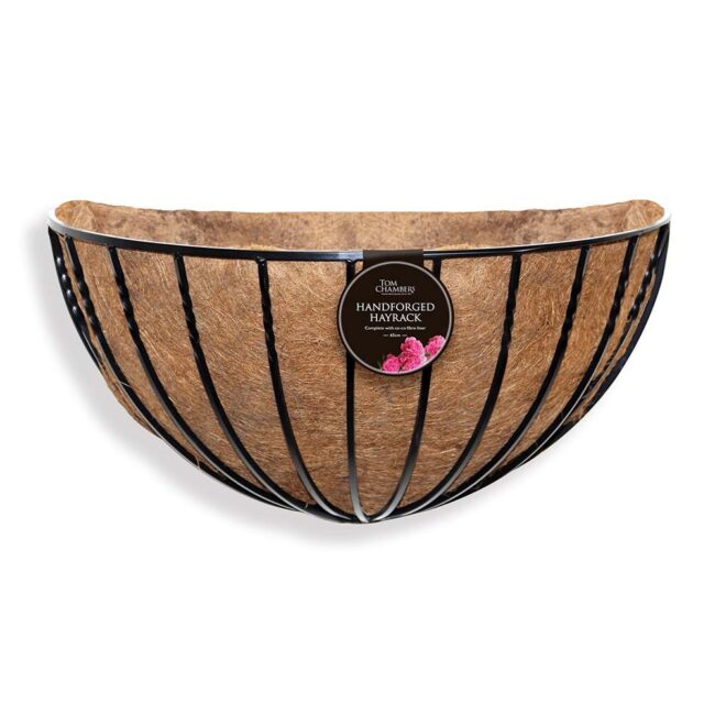 TOM CHAMBERS HAND FORGED HAYRACK WITH LINER
