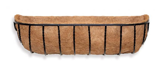 TOM CHAMBERS HANDFORGED WINDOW BOX WITH LINER 75CM