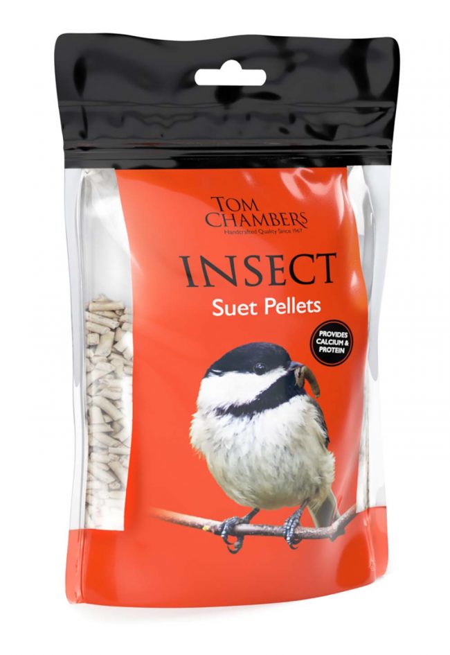 TOM CHAMBERS INSECT SUET PELLETS 0.9KG