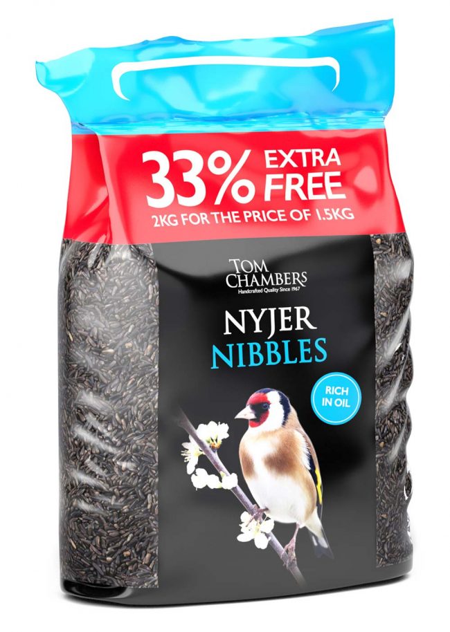 TOM CHAMMBERS NYJER NIBBLES 2KG