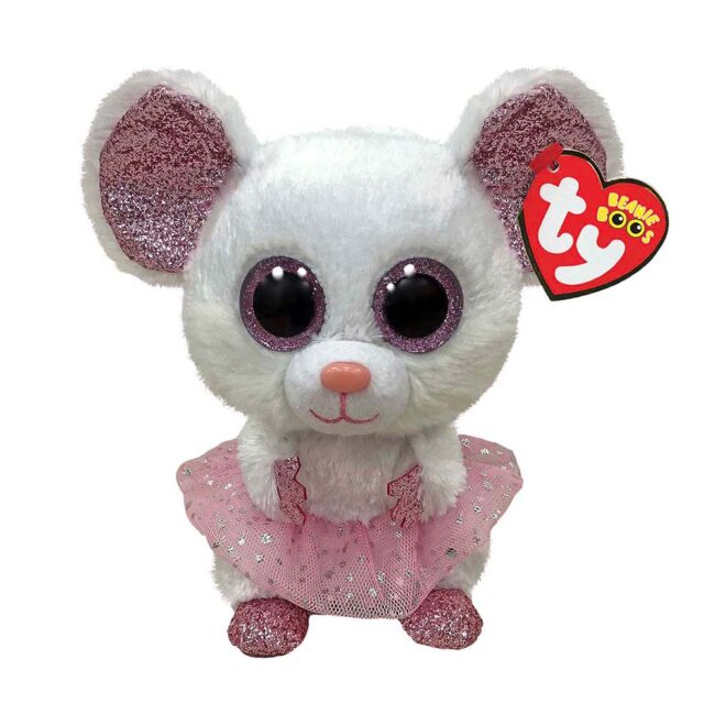 TY BEANIE BOO NINA MOUSE WITH TUTU SMALL
