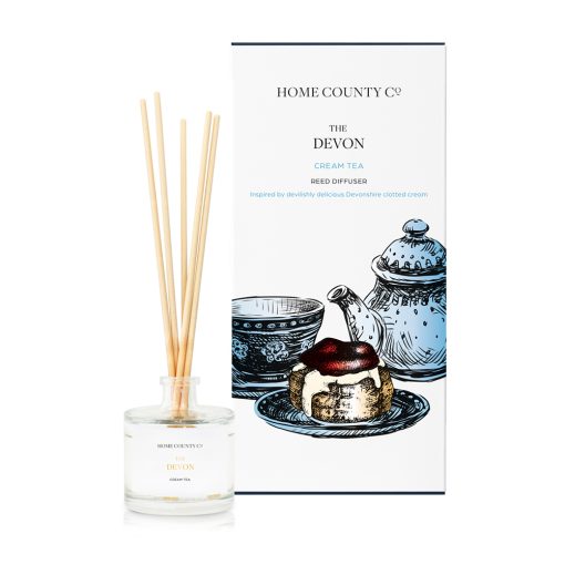 Home County Co The Devon Cream Tea Reed Diffuser