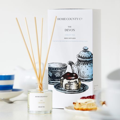 Home County Co The Devon Cream Tea Reed Diffuser - Image 2