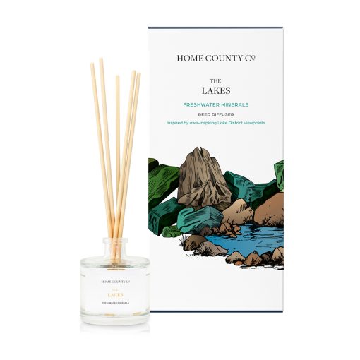 Home County Co The Lakes Freshwater Minerals Reed Diffuser