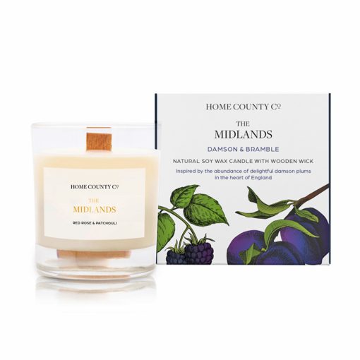 Home County Co The Midlands Damson and Bramble Candle