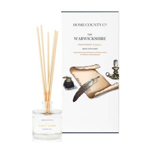 Home County Co The Warwickshire Parchment & Quill Reed Diffuser