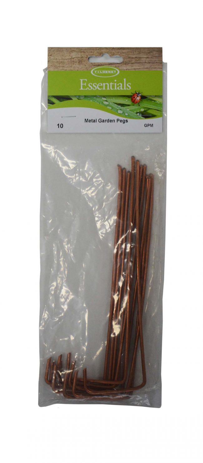 TILDENET METAL GARDEN PEGS