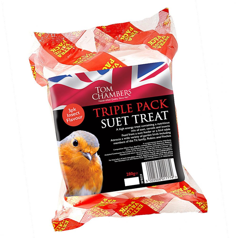 TOM CHAMBERS SUET TREAT TRIPLE PACK