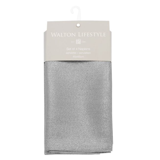WALTON & CO GLITZ PEWTER NAPKIN - Image 2