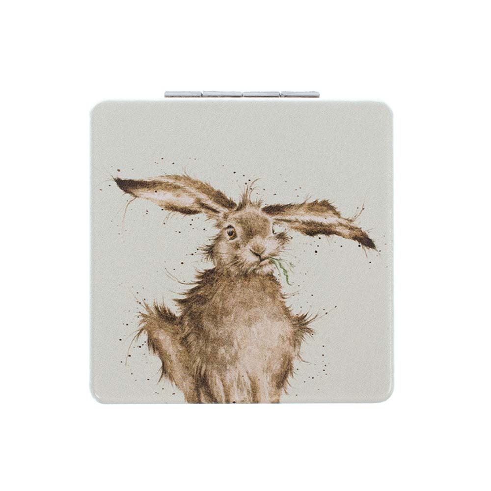 WRENDALE COMPACT MIRROR HARE-BRAINED