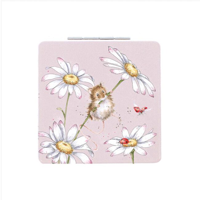 WRENDALE COMPACT MIRROR MOUSE OOPS A DAISY