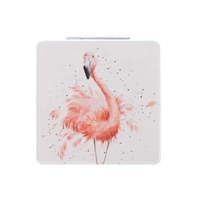 WRENDALE COMPACT MIRROR PRETTY IN PINK