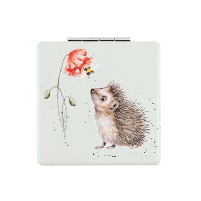 WRENDALE MIRROR HEDGEHOG BUSY AS A BEE