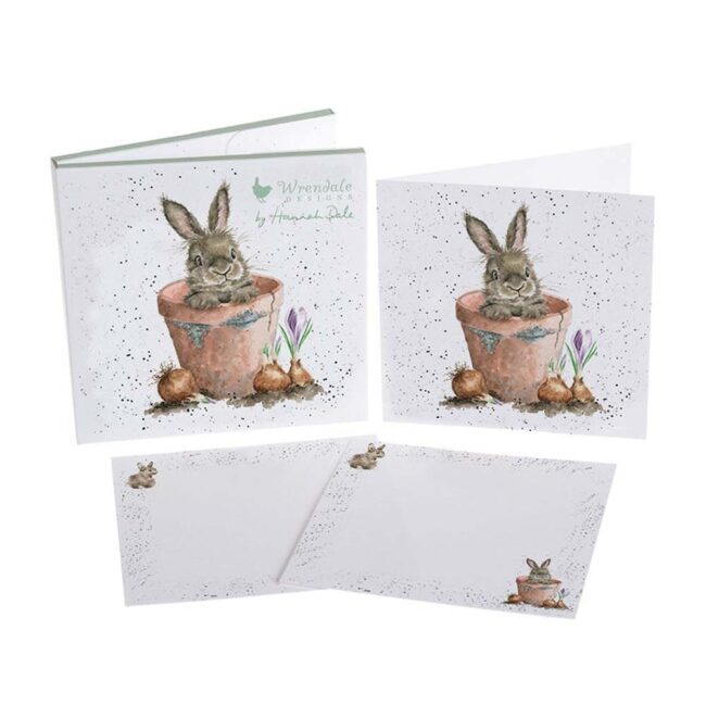 WRENDALE NOTECARD PACK BUNNY