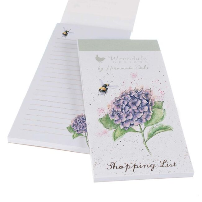 WRENDALE SHOPPING PAD BEE AND HYDRANGEA