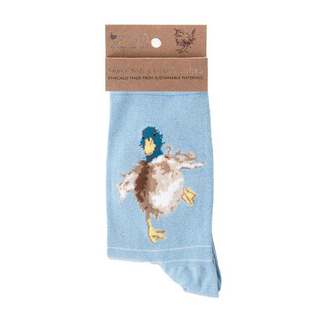 WRENDALE SOCK DUCK BLUE