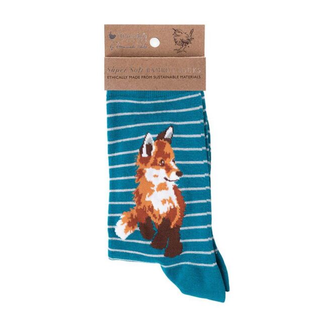 WRENDALE SOCK FOX BORN TO BE WILD