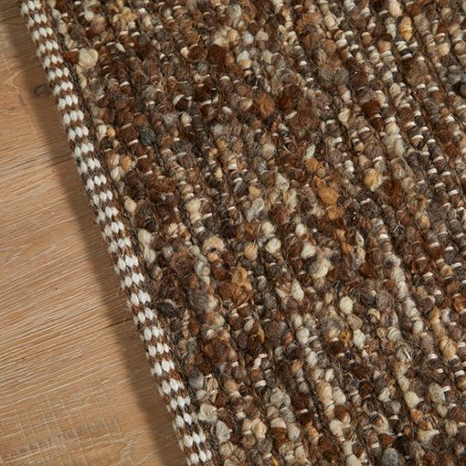 Walton & Co Brown Shetland Rug Small - Image 2