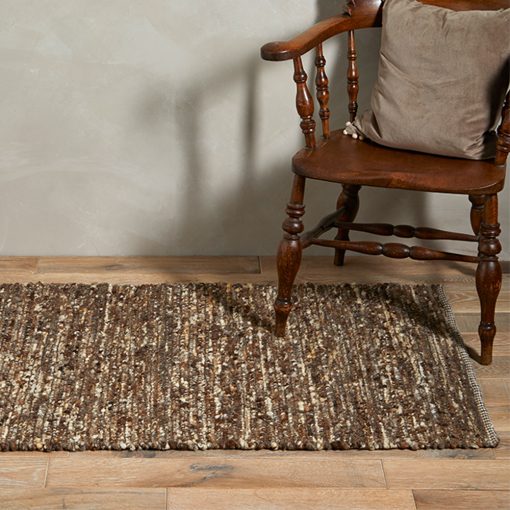 Walton & Co Brown Shetland Rug Small - Image 3