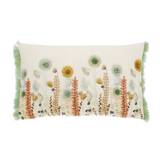 Walton & Co Wildflower Rectangle Cushion