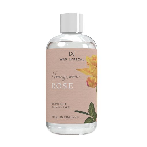 Wax Lyrical Homegrown Rose Scented Diffuser Refill