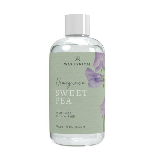 Wax Lyrical Homegrown Sweet Pea Scented Diffuser Refill