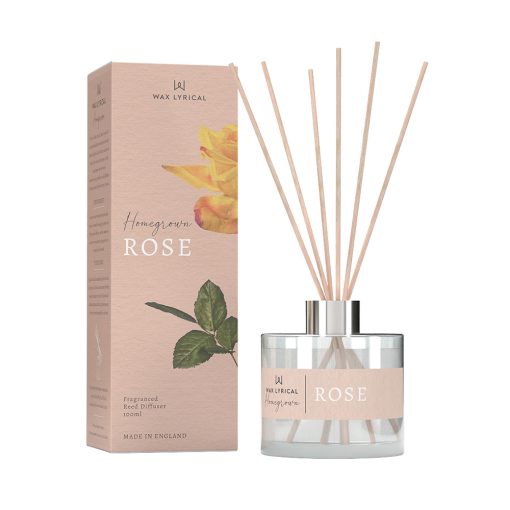 Wax Lyrical Homegrown Rose Scented Reed Diffuser