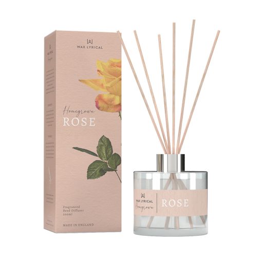 Wax Lyrical Homegrown Rose Scented Reed Diffuser