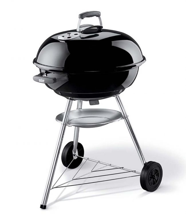 WEBER 57CM COMPACT KETTLE GRILL CHARCOAL Barbecue