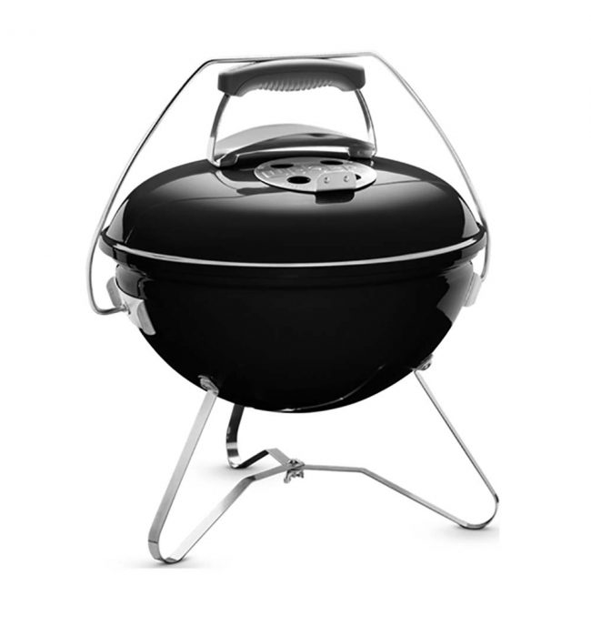 WEBER SMOKEY JOE PREMIUM CHARCOAL BARBECUE IN BLACK