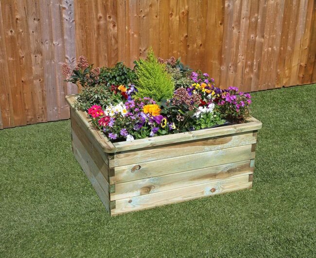 Zest Sleeper Raised Bed 0.90m x 0.90m x 0.45m