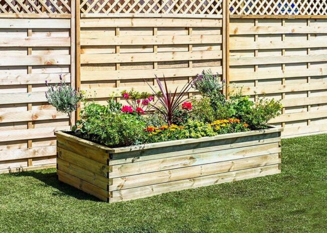 Zest Sleeper Raised Bed 1.80m x 0.90m 0.45m