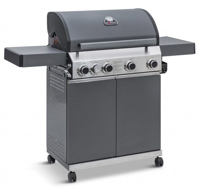 GRILLSTREAM CLASSIC 4 BURNER HYBRID GAS BBQ WITH SIDE BURNER - Image 2