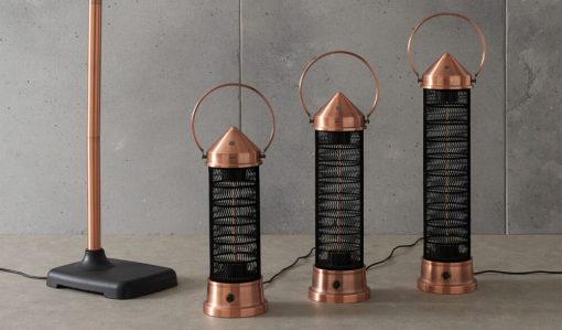 KETTLER KALOS COPPER ELECTRIC HEATER LANTERN - Image 4