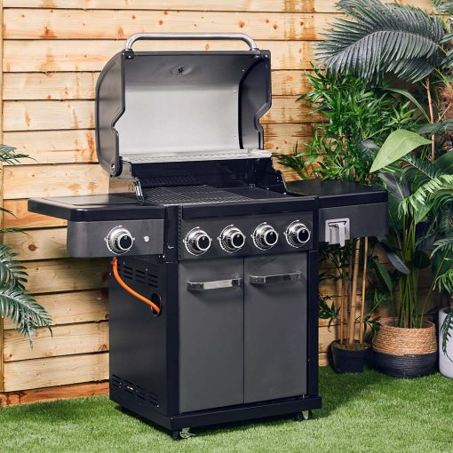 GRILLSTREAM LEGACY 4 BURNER BBQ BLACK