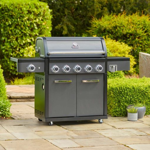 GRILLSTREAM LEGACY 5 BURNER HYBRID BBQ BLACK