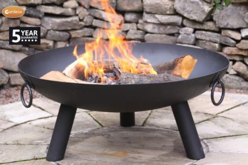GARDECO DAKOTA STEEL FIREPIT LARGE