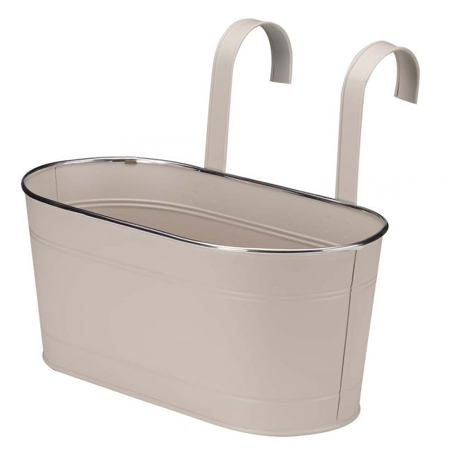 Smart Garden HANGING FENCE/BALCONY POT IVORY - Image 2