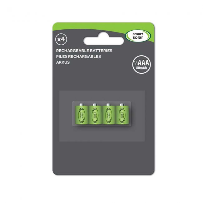 SMART GARDEN SOLAR BATTERIES AAA 80mAh 1/3