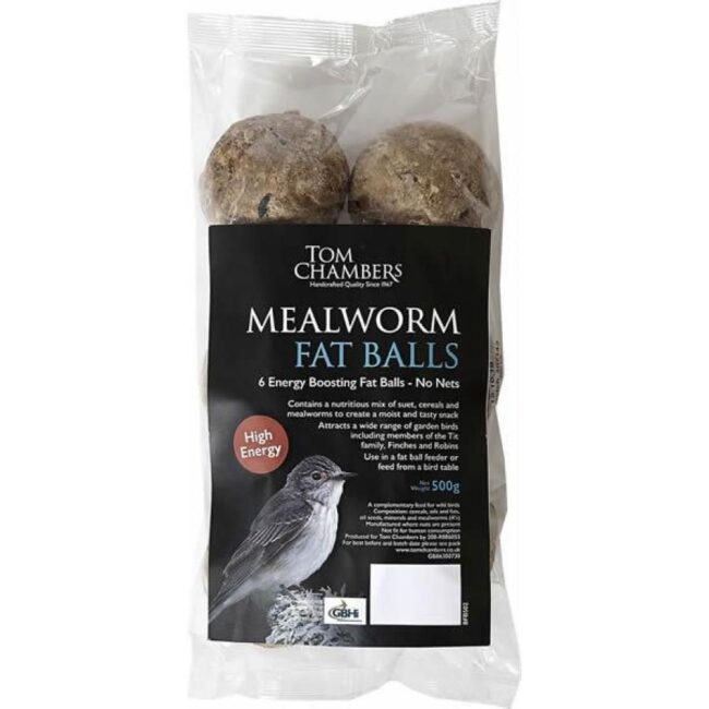 TOM CHAMBERS FAT BALL MEALWORM 6 PACK