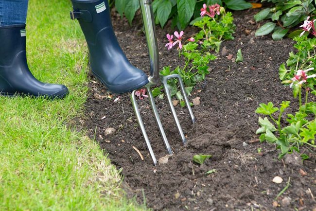 WILKINSON DIGGING FORK STAINLESS STEEL - Image 2
